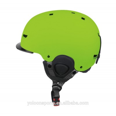 best value lime green custom womens mens ski and snowboard helmet